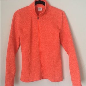 Danskin Now Lightweight Orange Athletic Jacket M